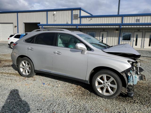 2T2ZK1BA5AC001192 - 2010 LEXUS RX 350 SILVER photo 4