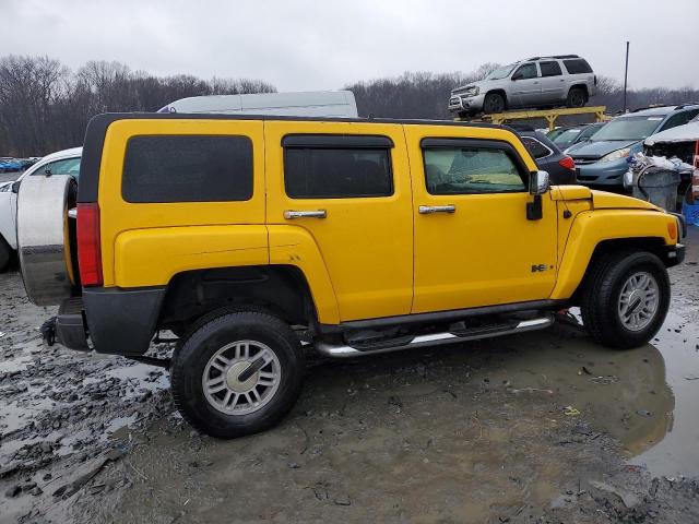 5GTDN136368148610 - 2006 HUMMER H3 YELLOW photo 3