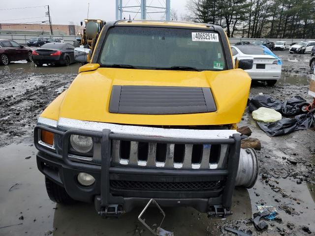 5GTDN136368148610 - 2006 HUMMER H3 YELLOW photo 5