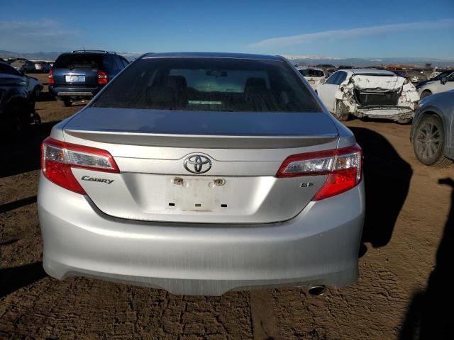 4T1BF1FK4CU183143 - 2012 TOYOTA CAMRY BASE SILVER photo 6