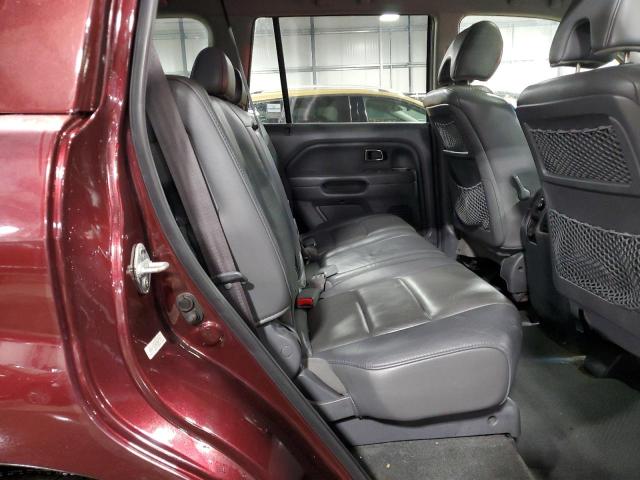 5FNYF18767B007197 - 2007 HONDA PILOT EXL BURGUNDY photo 11