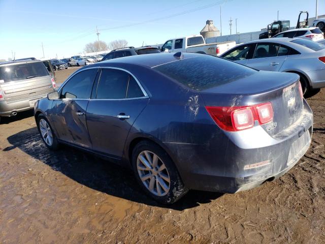 1G11H5SA6DF154384 - 2013 CHEVROLET MALIBU LTZ ნაცრისფერი ფოტო 2