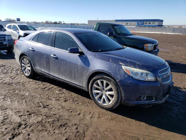 1G11H5SA6DF154384 - 2013 CHEVROLET MALIBU LTZ ნაცრისფერი ფოტო 4
