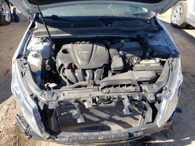 KNAGM4A73D5420797 - 2013 KIA OPTIMA LX SILVER photo 11