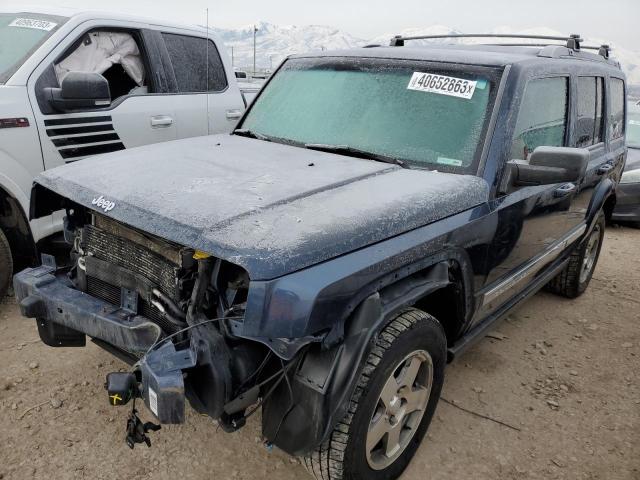 1J4RG4GK1AC148136 - 2010 JEEP COMMANDER SPORT ლურჯი ფოტო 1