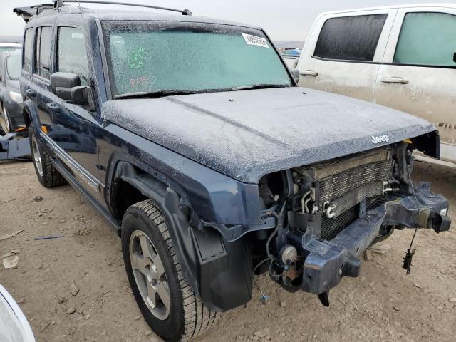 1J4RG4GK1AC148136 - 2010 JEEP COMMANDER SPORT BLUE photo 4