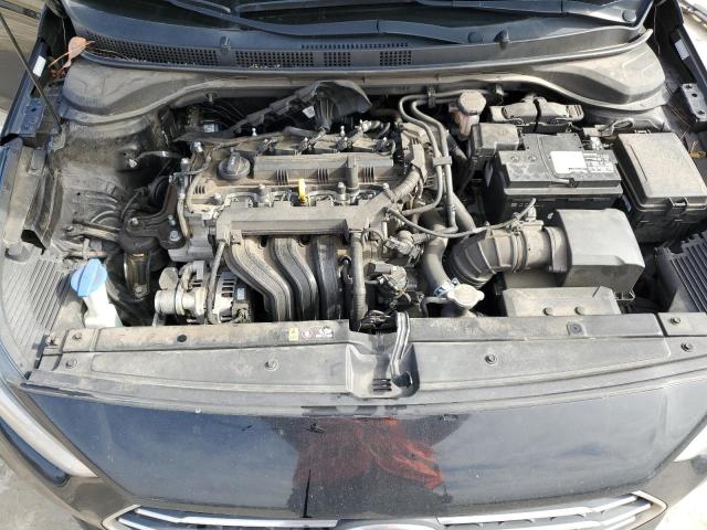 3KPC24A67ME136222 - 2021 HYUNDAI ACCENT SE BLACK photo 11