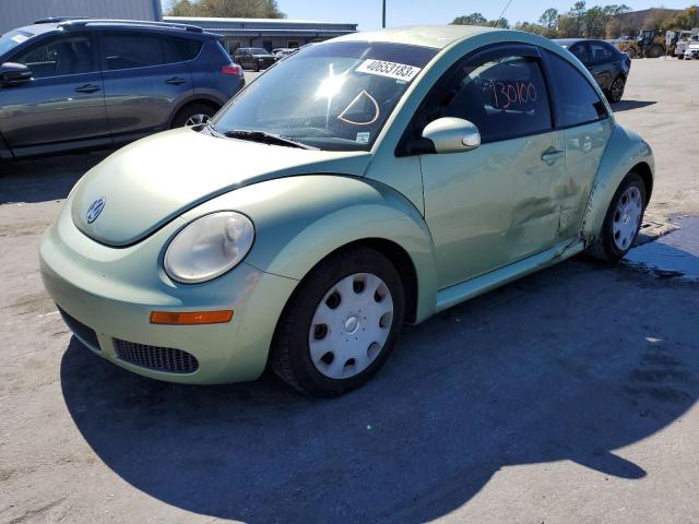 3VWPW3AG5AM009587 - 2010 VOLKSWAGEN NEW BEETLE GREEN photo 1