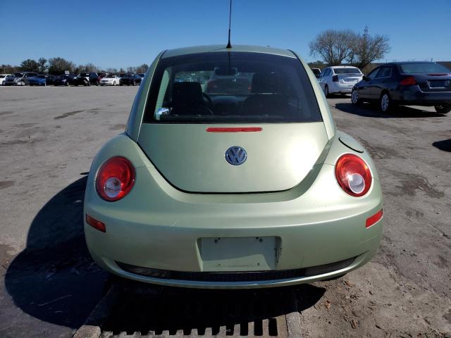 3VWPW3AG5AM009587 - 2010 VOLKSWAGEN NEW BEETLE GREEN photo 6