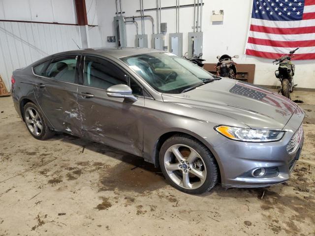 3FA6P0H98DR104885 - 2013 FORD FUSION SE SILVER photo 4