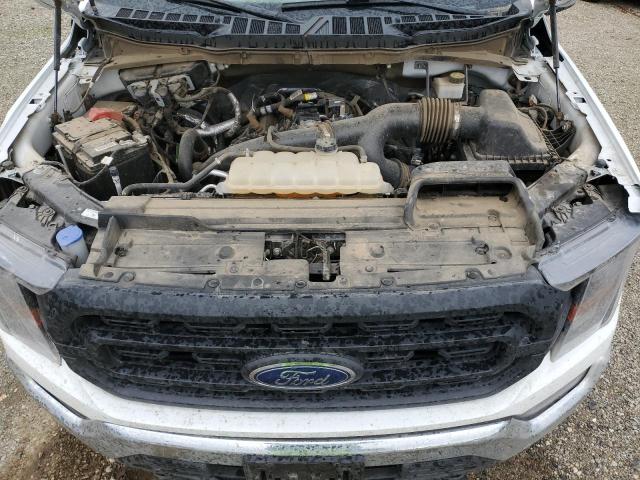 1FTMF1EP6PKD98342 - 2023 FORD F150 WHITE photo 11