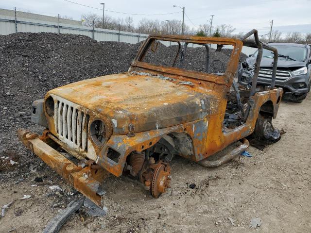 1J4FA49S32P767350 - 2002 JEEP WRANGLER / SPORT BURN photo 1