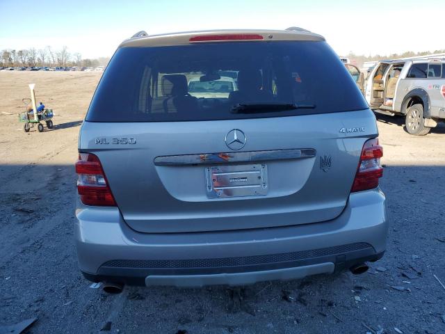 4JGBB86E57A155292 - 2007 MERCEDES-BENZ ML 350 SILVER photo 6