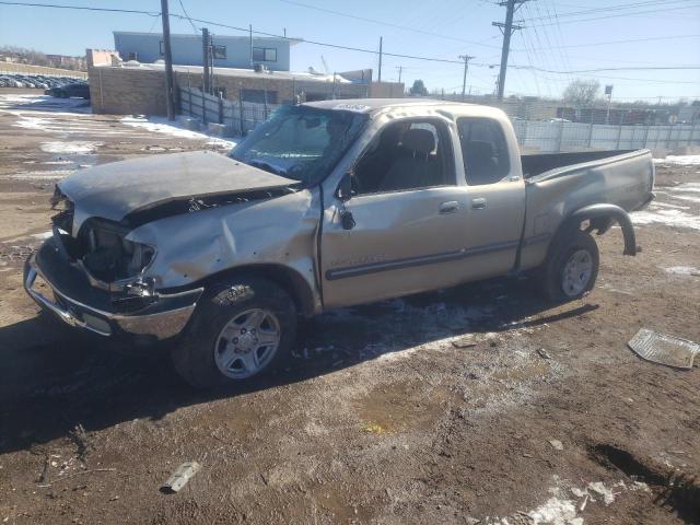 5TBBT44191S211389 - 2001 TOYOTA TUNDRA ACCESS CAB GOLD photo 1