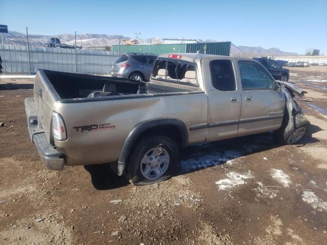 5TBBT44191S211389 - 2001 TOYOTA TUNDRA ACCESS CAB GOLD photo 3