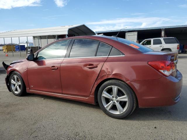 1G1PF5SC4C7209330 - 2012 CHEVROLET CRUZE LT BURGUNDY photo 2