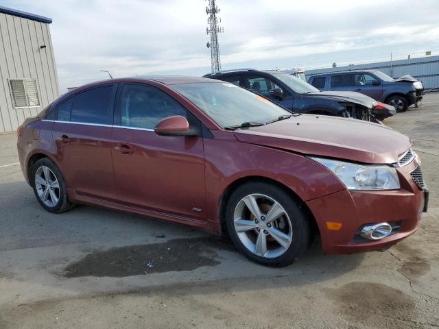 1G1PF5SC4C7209330 - 2012 CHEVROLET CRUZE LT BURGUNDY photo 4