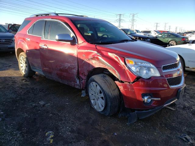 2CNFLFE54B6424912 - 2011 CHEVROLET EQUINOX LTZ RED photo 4