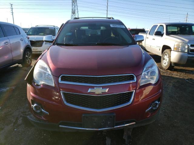 2CNFLFE54B6424912 - 2011 CHEVROLET EQUINOX LTZ RED photo 5