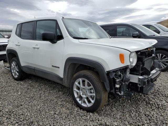 ZACNJDB19PPP66102 - 2023 JEEP RENEGADE LATITUDE WHITE photo 4