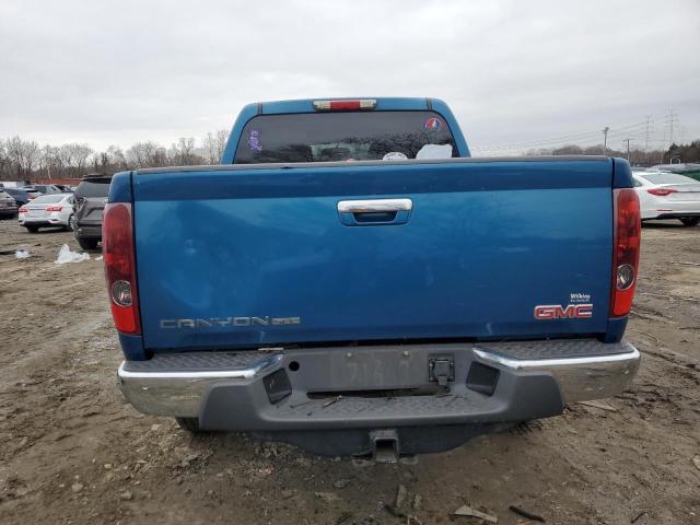 1GTH6MFE3B8108029 - 2011 GMC CANYON SLE BLUE photo 6