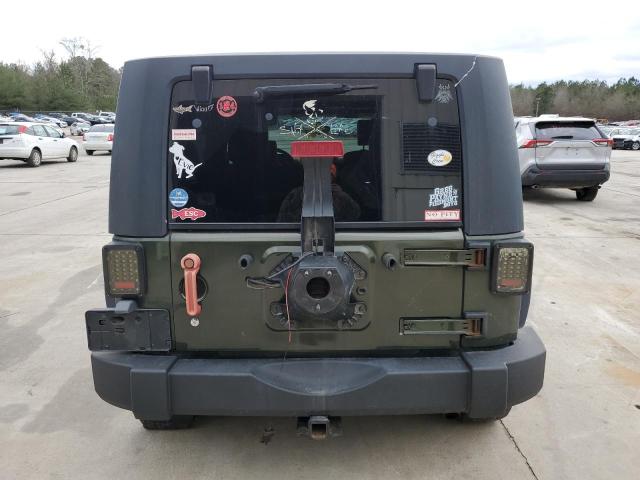 1J4GB59117L102234 - 2007 JEEP WRANGLER SAHARA GREEN photo 6