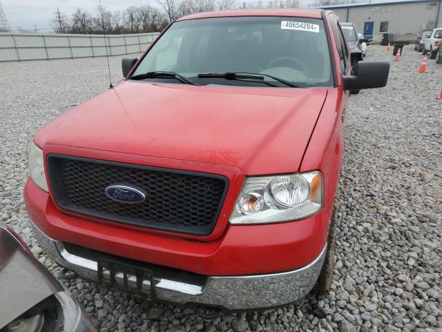 1FTPW14515FA90482 - 2005 FORD F150 SUPERCREW RED photo 5