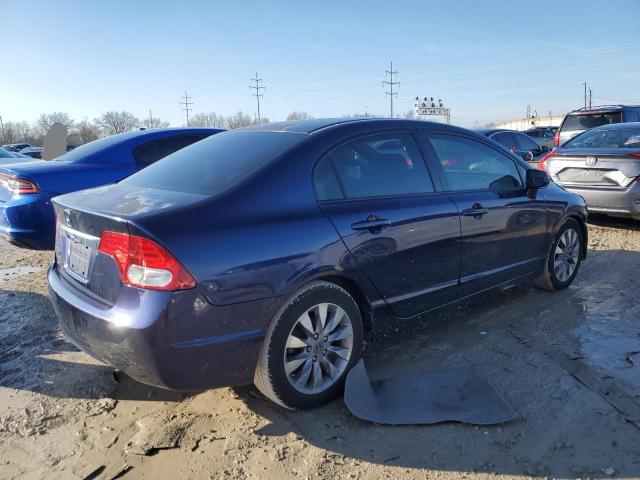 2HGFA1F83AH524607 - 2010 HONDA CIVIC EX BLUE photo 3