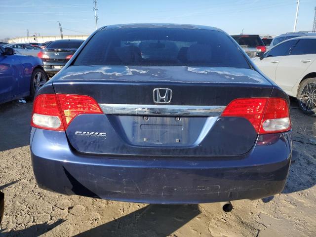 2HGFA1F83AH524607 - 2010 HONDA CIVIC EX BLUE photo 6