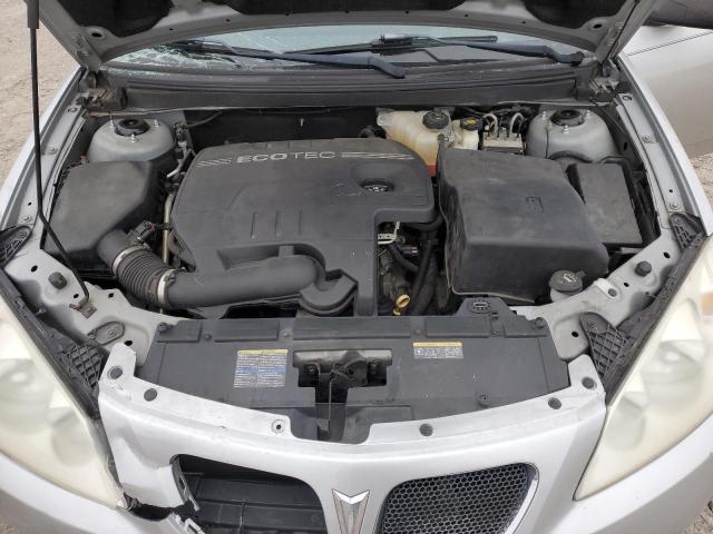 1G2ZG57B594174986 - 2009 PONTIAC G6 SILVER photo 11