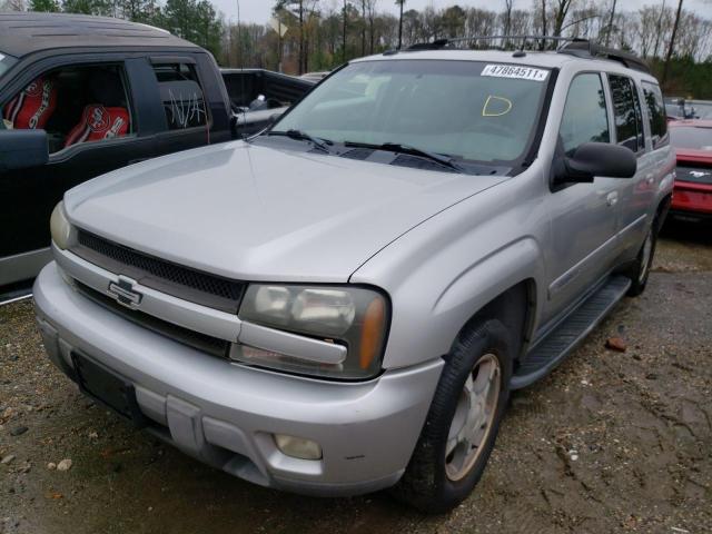 1GNES16S246204307 - 2004 CHEVROLET TRAILBLAZE EXT LS SILVER photo 2