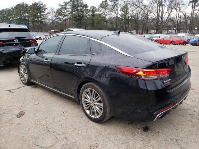 5XXGV4L2XJG180768 - 2018 KIA OPTIMA SXL BLACK photo 2