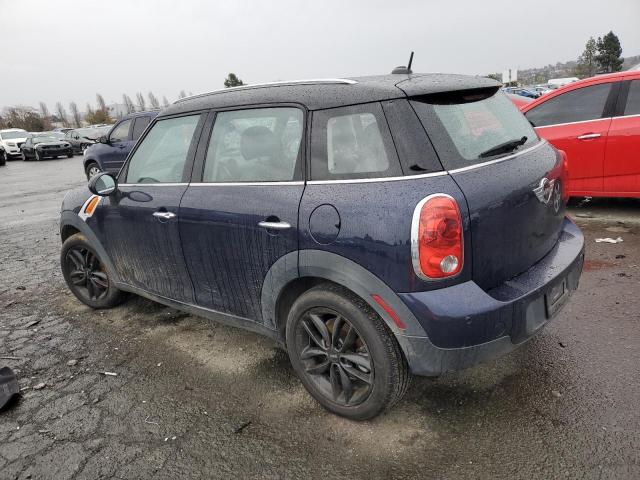 WMWZB3C51EWR39640 - 2014 MINI COOPER COUNTRYMAN BLUE photo 2