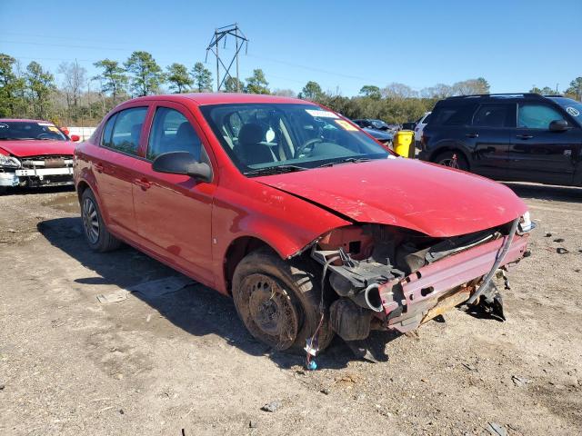 1G1AK55F277385015 - 2007 CHEVROLET COBALT LS RED photo 4