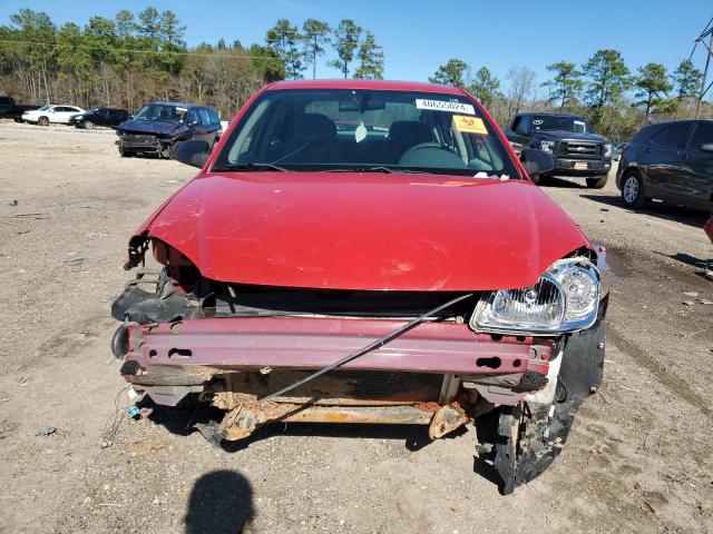 1G1AK55F277385015 - 2007 CHEVROLET COBALT LS RED photo 5