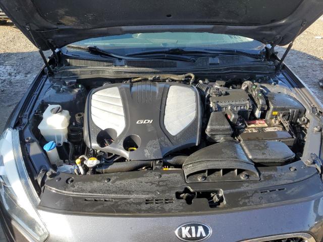 KNALN4D79E5160365 - 2014 KIA CADENZA PREMIUM GRAY photo 11