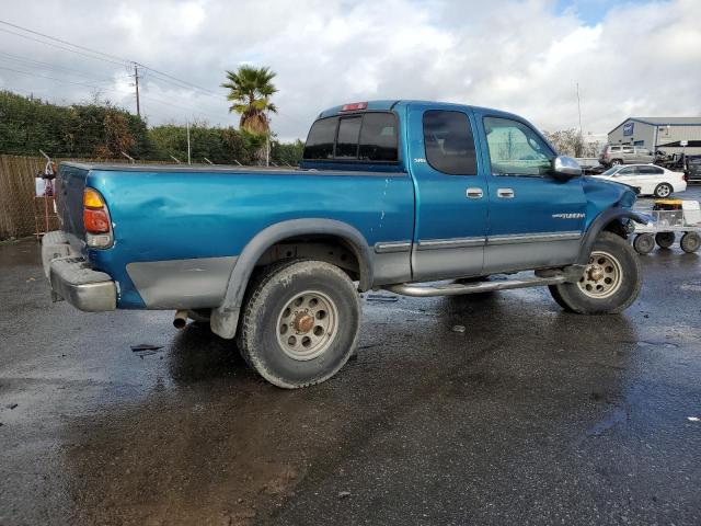 5TBBT44122S310248 - 2002 TOYOTA TUNDRA ACCESS CAB TEAL photo 3