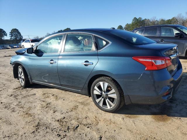 3N1AB7AP9HY207753 - 2017 NISSAN SENTRA S BLUE photo 2