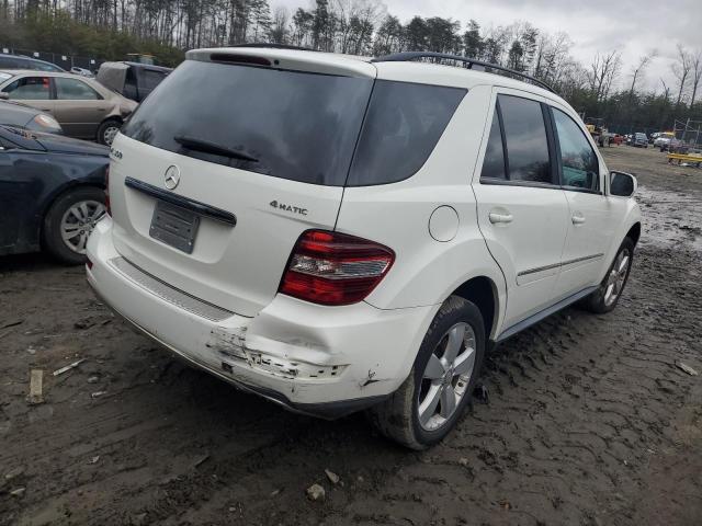 4JGBB86E79A447688 - 2009 MERCEDES-BENZ ML 350 WHITE photo 3