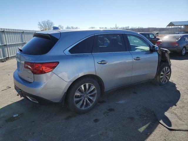 5FRYD4H40GB006073 - 2016 ACURA MDX TECHNOLOGY SILVER photo 3