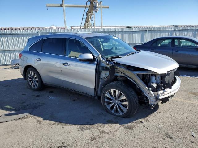 5FRYD4H40GB006073 - 2016 ACURA MDX TECHNOLOGY SILVER photo 4