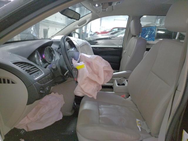 2C4RC1BG8DR526970 - 2013 CHRYSLER TOWN & COU TOURING შავი ფოტო 7