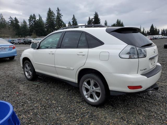 JTJHW31U072020684 - 2007 LEXUS RX 400H WHITE photo 2