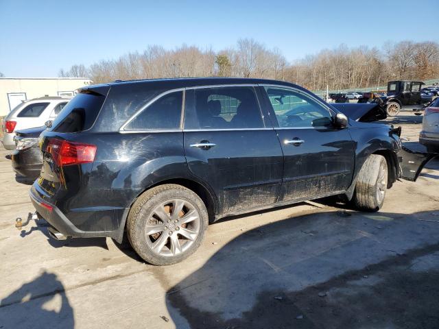 2HNYD2H69DH506708 - 2013 ACURA MDX ADVANCE BLACK photo 3