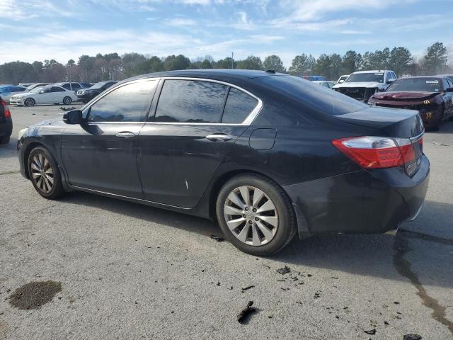 1HGCR3F8XDA004592 - 2013 HONDA ACCORD EXL BLACK photo 2