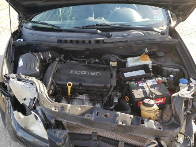 KL1TD5DE6AB125585 - 2010 CHEVROLET AVEO LT LS 黑色 照片 11