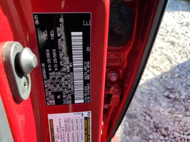 JTJSARBZ1M2202536 - 2021 LEXUS NX 300 BASE Qırmızı foto 13