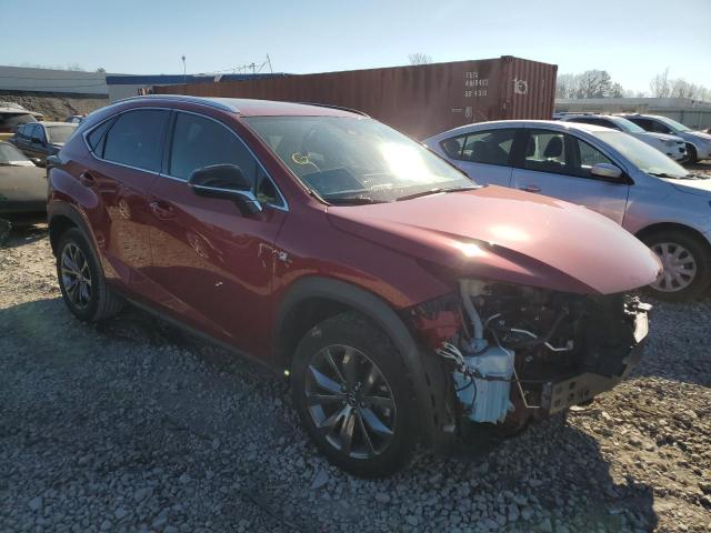 JTJSARBZ1M2202536 - 2021 LEXUS NX 300 BASE Qırmızı foto 4