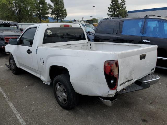 1GTCS149088182446 - 2008 GMC CANYON WHITE photo 2