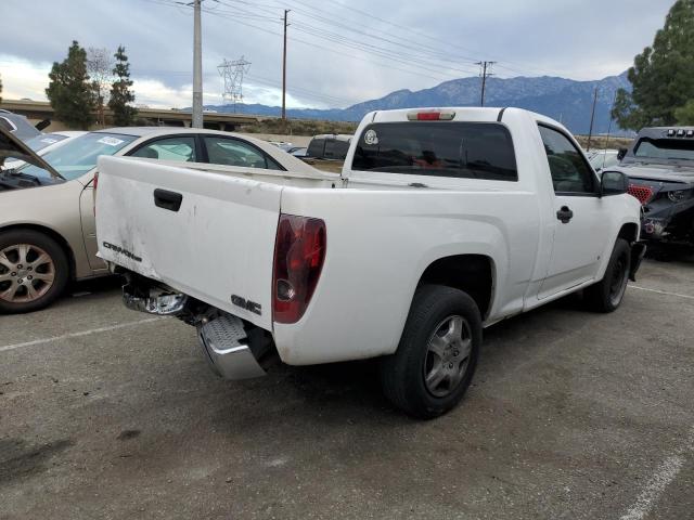 1GTCS149088182446 - 2008 GMC CANYON WHITE photo 3